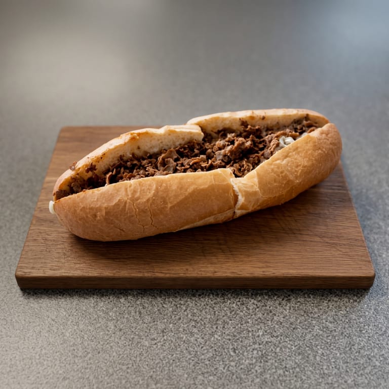 Indulge in Our Chicken Cheesesteak