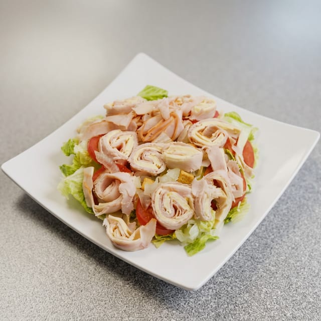 Turkey & Cheese Salad.